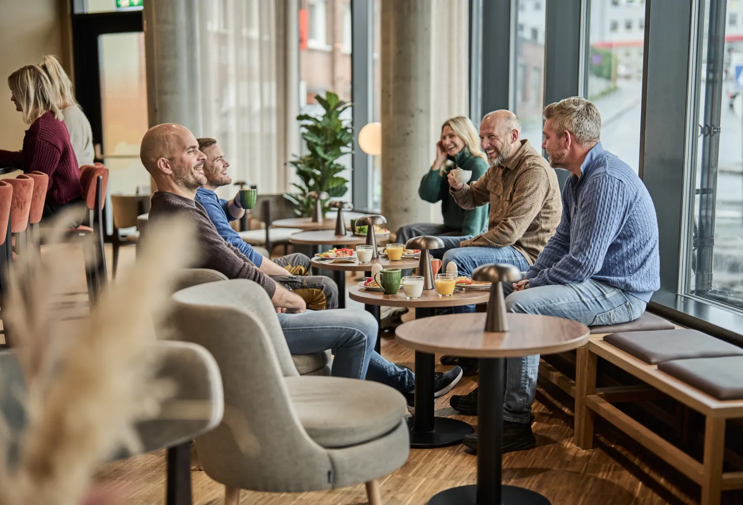 Lobby and social area Smarthotel Bodø