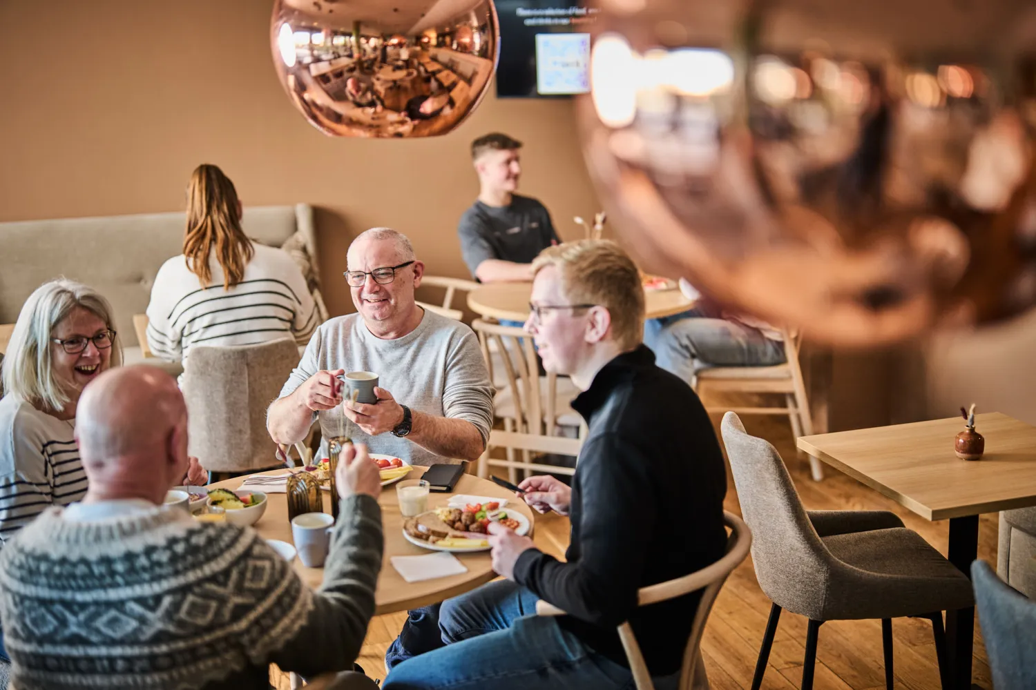 Smarthotel Forus lobby breakfastarea